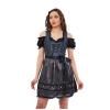 DIRNDL TRACHTENKLEID DAMEN BEA TAFFETA 3.TLG