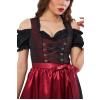 DIRNDL TRACHTENKLEID DAMEN BEA TAFFETA 3.TLG