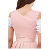 DIRNDL TRACHTENKLEID DAMEN ELSA COTTON SATİN  3.TLG
