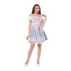 DIRNDL TRACHTENKLEID DAMEN KARLA WORLD FLOWERED   3.TLG