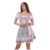DIRNDL TRACHTENKLEID DAMEN KARLA WORLD FLOWERED   3.TLG