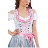 DIRNDL TRACHTENKLEID DAMEN KARLA WORLD FLOWERED   3.TLG