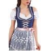 DIRNDL TRACHTENKLEID DAMEN LULU STEFFİ 3.TLG