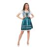 DIRNDL TRACHTENKLEID DAMEN MARİA PLAİD DARK GREEN   3.TLG