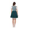 DIRNDL TRACHTENKLEID DAMEN MARİA PLAİD DARK GREEN   3.TLG