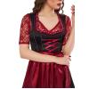 DIRNDL TRACHTENKLEID DAMEN MELLİ SATİN  3.TLG