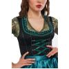 DIRNDL TRACHTENKLEID DAMEN MELLİ SATİN  3.TLG