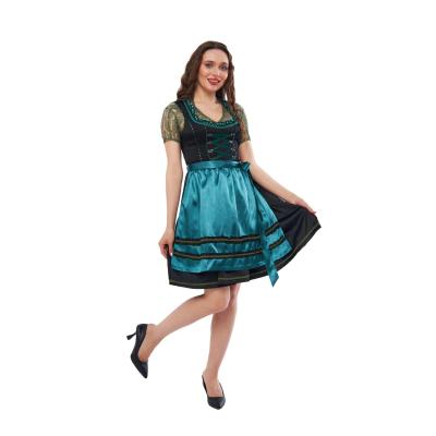 DIRNDL TRACHTENKLEID DAMEN MELLİ SATİN 3.TLG
